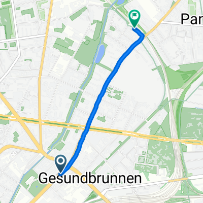 Sportliche Route
