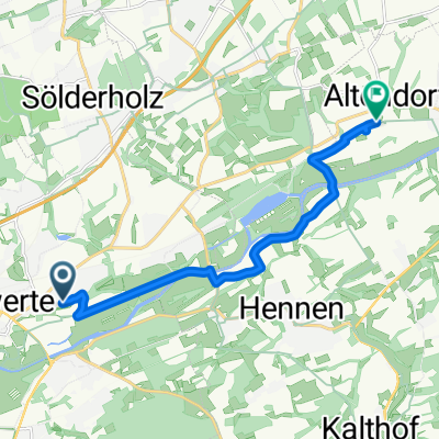 Grünstraße 20A nach Feuerwehrstraße