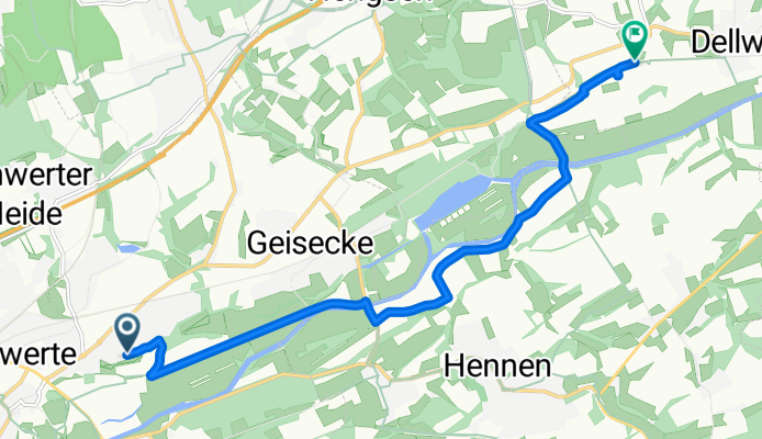 Grünstraße 20A nach Feuerwehrstraße