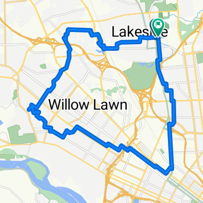 Bloomy to Willow Lawn &amp; Back