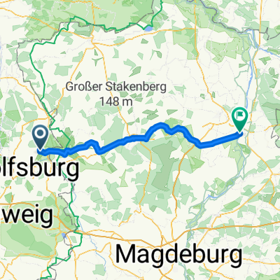 Fricken Garten, Rühen to Lange Straße, Tangermünde