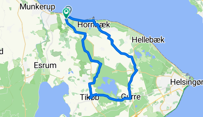 Teilmanns Alle, Hornbæk to Teilmanns Alle, Hornbæk