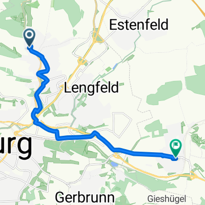 Versbacher Straße nach Röntgenstraße