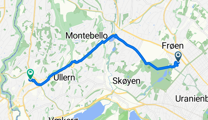 Essendrops gate, Oslo to Lilleakerveien, Oslo