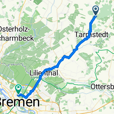 Hepstedt nach Eichenberger Straße, Bremen