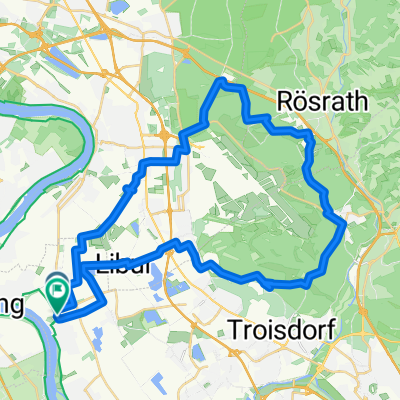 Porzer Straße nach Matthäusstraße