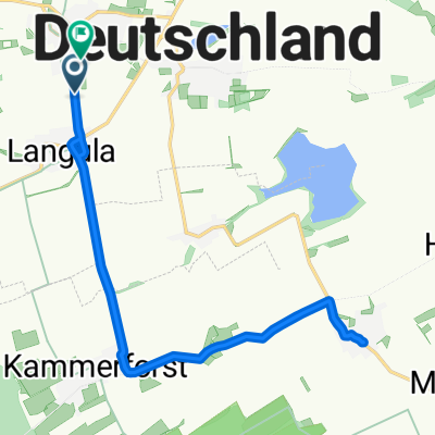 Langulaer Straße nach Burgstraße