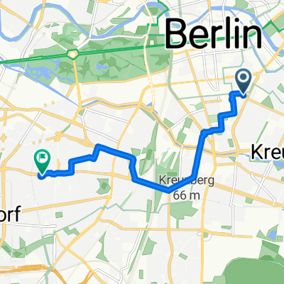 Rudi-Dutschke-Straße, Berlin nach Münchener Straße, Berlin