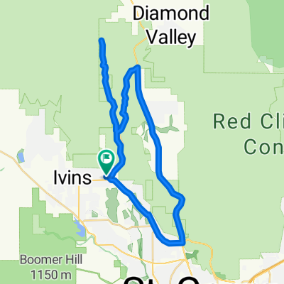 Copper Canyon Rd, Ivins to Copper Canyon Rd, Ivins