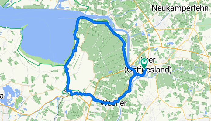 Leer, die kleine Dollard Route