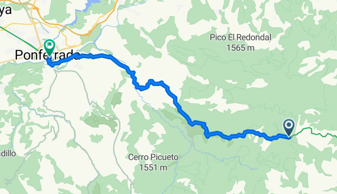 Ponferrada to Foncebadon