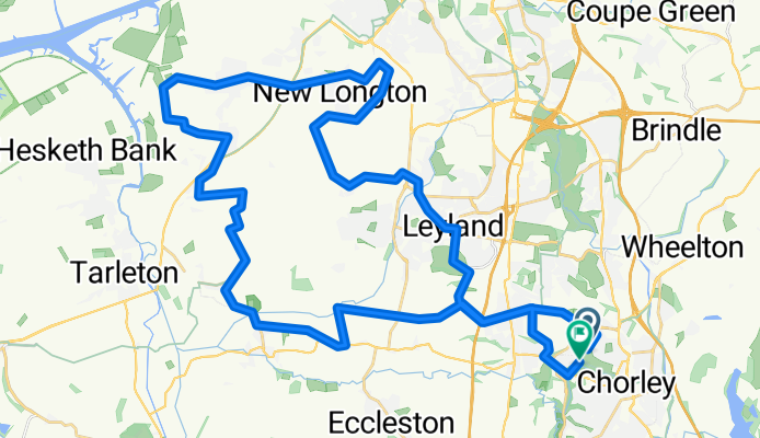 Chorley to New Longton reverse
