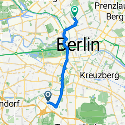 Euref-Campus, Berlin nach Theodor-Heuss-Weg, Berlin