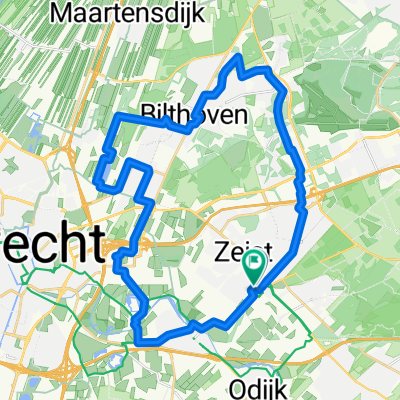 Route in Zeist