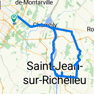 Route in Brossard