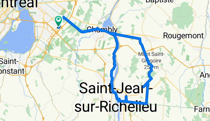 Route in Brossard