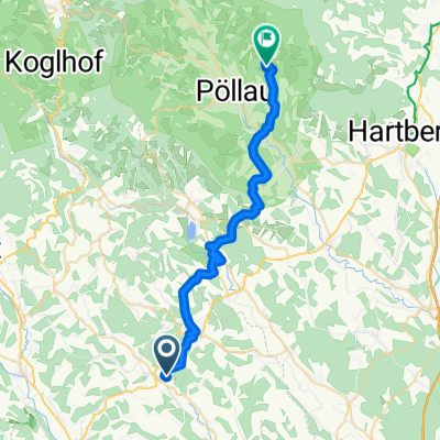 Prebensdorf-Sonnensiedlung nach Oberneuberg