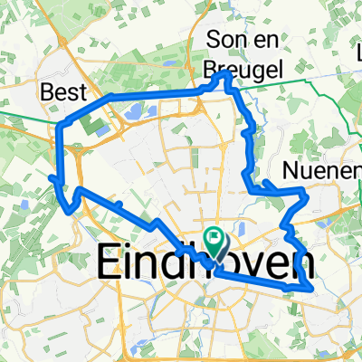 Parklaan to Dommelstraat