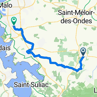 De Chemin des Moulins à Rue de Bellevue