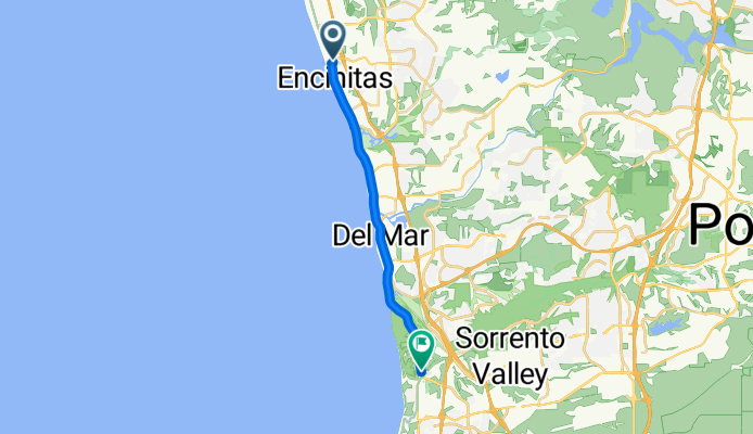 Cardiff by the Sea, Encinitas to N Torrey Pines Ct, San Diego