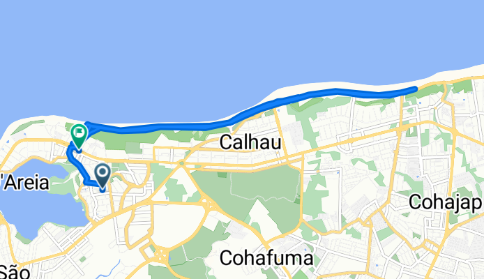 Rua dos Perdizes, São Luís a Avenida dos Holandeses, São Luís