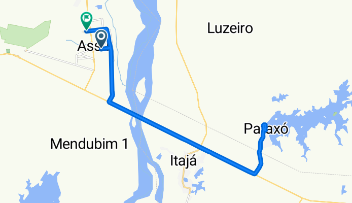 De Rua Antônio Simão Bezerra a Avenida Senador João Severian da Câmara