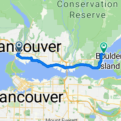 Ikwikws Rd, Capilano 5 to Rockcliff Rd, North Vancouver