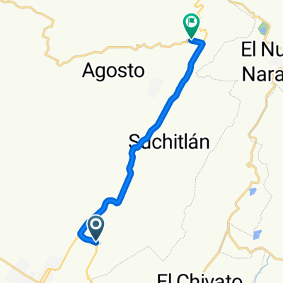 Ruta a Avenida General José Juan Ortega