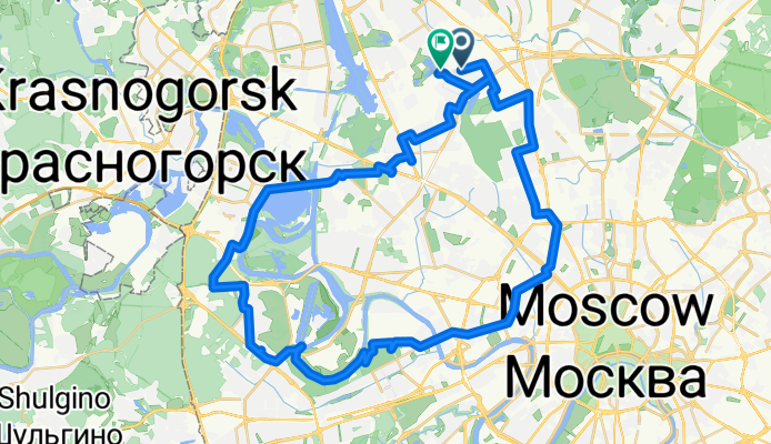 проезд Черепановых, Москва до Михалковская улица, Москва