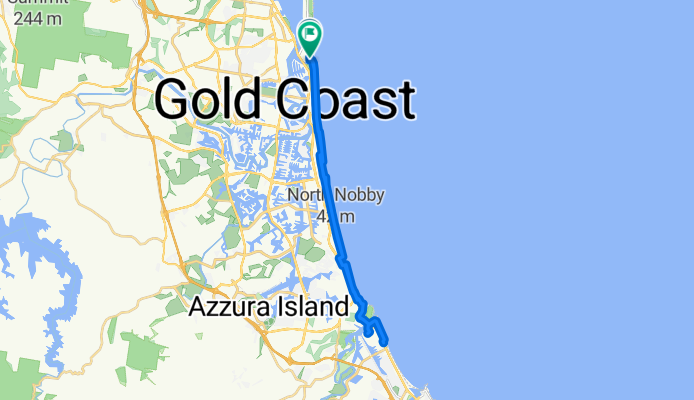 Main Beach Parade to Main Beach Parade