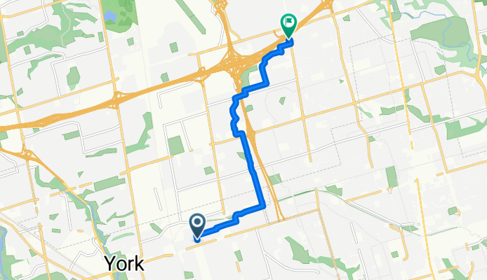 Eglinton Avenue West to Stadacona Drive