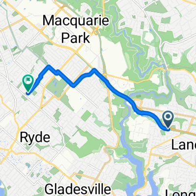 Munro St, Lane Cove West to Quarry Rd, Ryde
