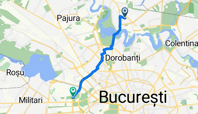 Strada Feleacu 21-23 to Bulevardul Doina Cornea