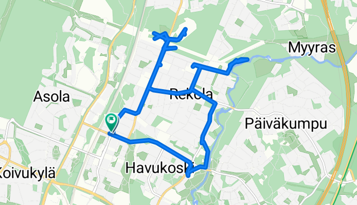 Suomantie, Vantaa to Suomantie, Vantaa