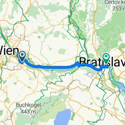 Auf der Ried, Schwechat nach Old Town, Bratislava I