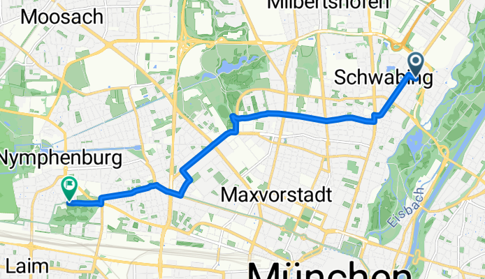 Brabanter Straße, München nach De-la-Paz-Straße, München