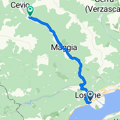 Strada Collina nach Via Cantonale