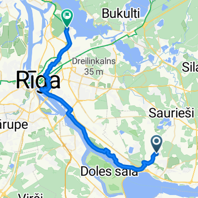 From Salaspils pagasts to Riga