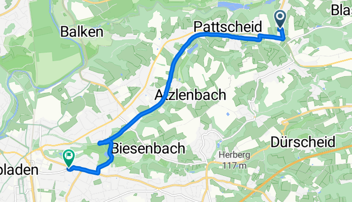 Nagelsbaum, Burscheid nach Lützenkirchener Straße, Leverkusen