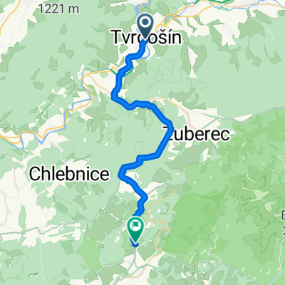 TS- Orav.B. Potok- M.Borové - Kvač.dolina