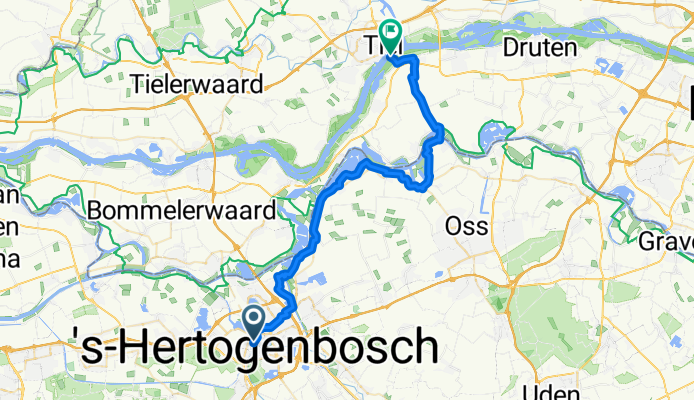 Von 's-Hertogenbosch bis Wamel