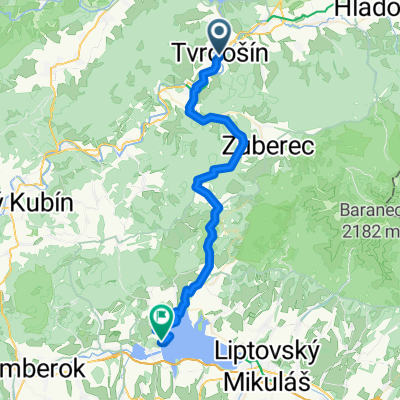 TS- Orav.B. Potok- M.Borové- Kvačany- Havránok