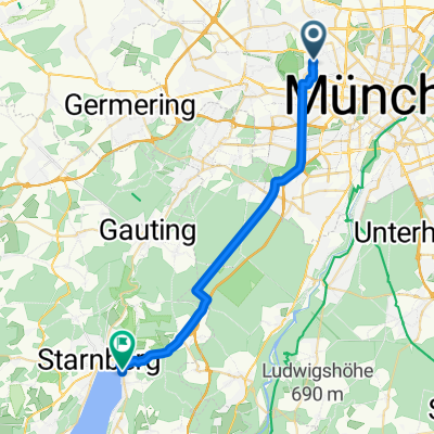 Nymphenburg -&gt; Steg Parcha