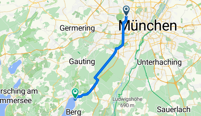 Nymphenburg -&gt; Steg Parcha