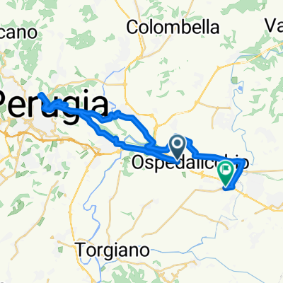 Da Via San Padre Pio a Via Oslo