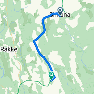 Allika, Simuna to Olju-Salla tee, Emumäe