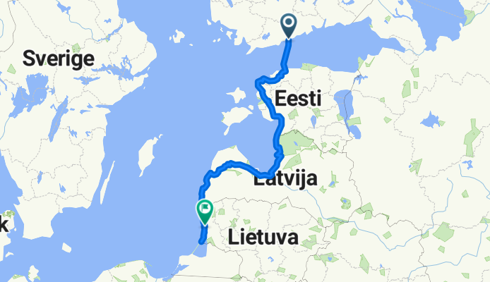 8V2 Helsinki nach Kleipeda