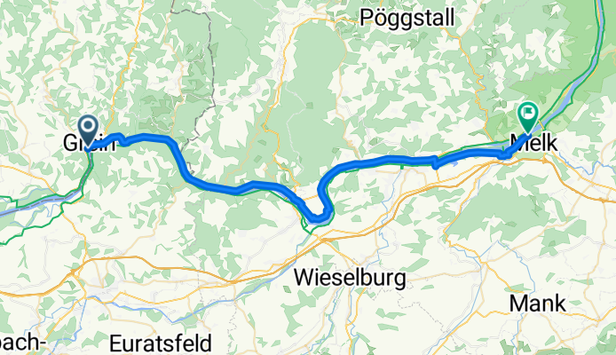 Campingplatz, Grein a Kolomaniau, Melk