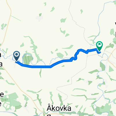 деревня Карташовка до деревня Старый Тим