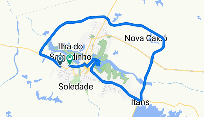 De Rua Manoel Gonçalves de Melo a Rua Eustáquio José Nogueira